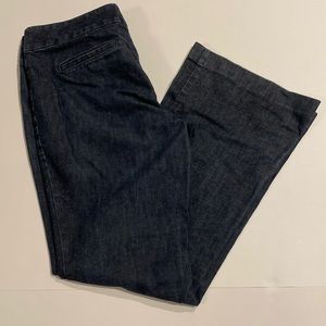 Gap Hadley SZ 8 wide Leg Trouser Style Denim Jeans D22